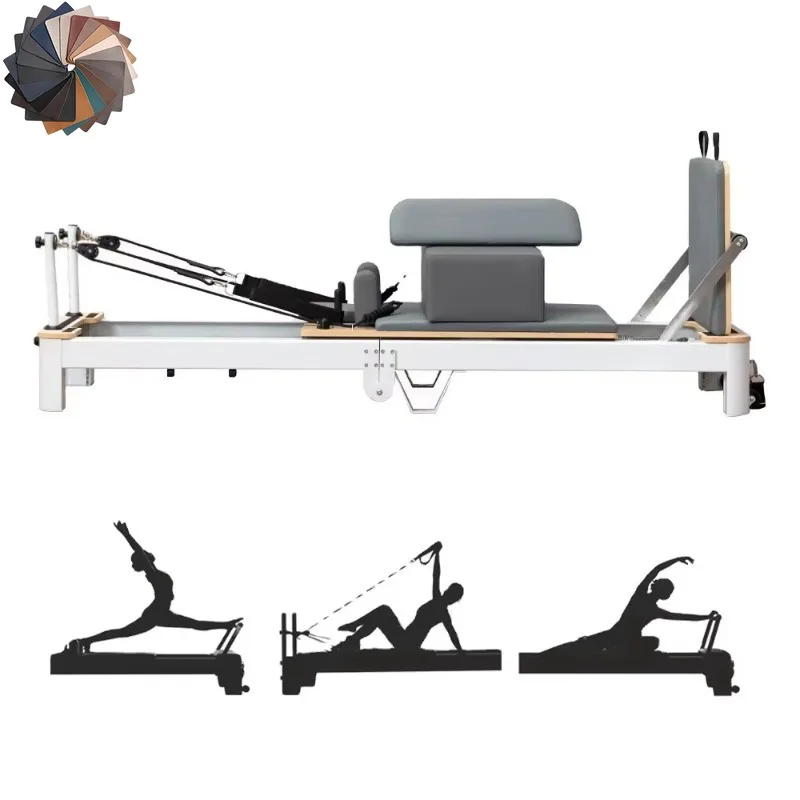 Многофункциональный алюминиевый пилатес-реформер для тренировок, фитнес-оборудование для бодибилдинга, для использования в спортзале
Многофункциональный алюминиевый пилатес-реформер для тренировок, фитнес-оборудование для бодибилдинга, для использования в спортзале