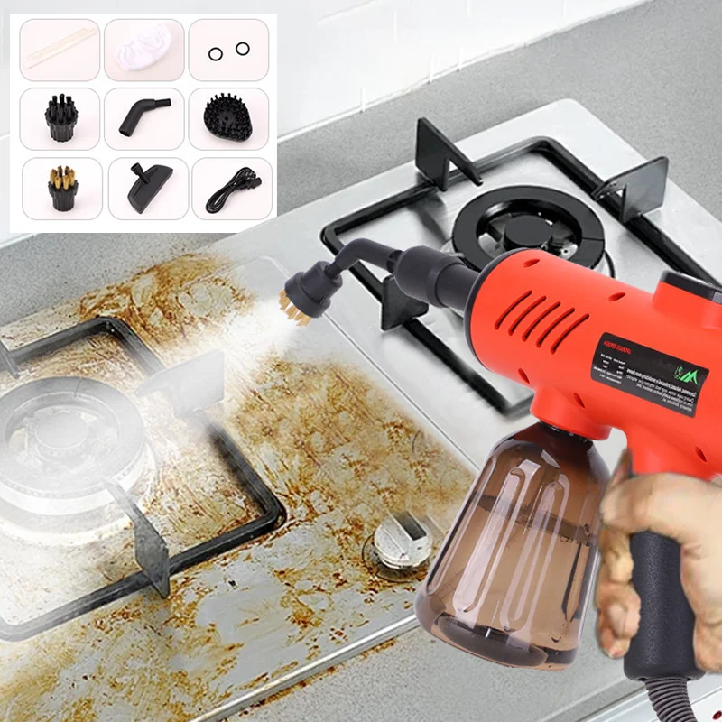 Ручной пароочиститель с цифровым дисплеем и высокотемпературной портативной электрической пароочистительной машиной высокого давления для кухни Househo
Ручной пароочиститель с цифровым дисплеем и высокотемпературной портативной электрической пароочистительной машиной высокого давления для кухни Househo