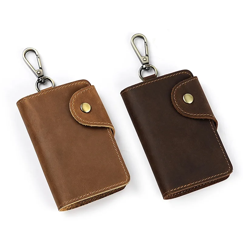 Винтажные сумки для ключей ручной работы из натуральной кожи для мужчин и женщин, сумки для водительских прав, сумки для монет для подвешивания ключей, держатель для карт доступа 
Винтажные сумки для ключей ручной работы из натуральной кожи для мужчин и женщин, сумки для водительских прав, сумки для монет для подвешивания ключей, держатель для карт доступа