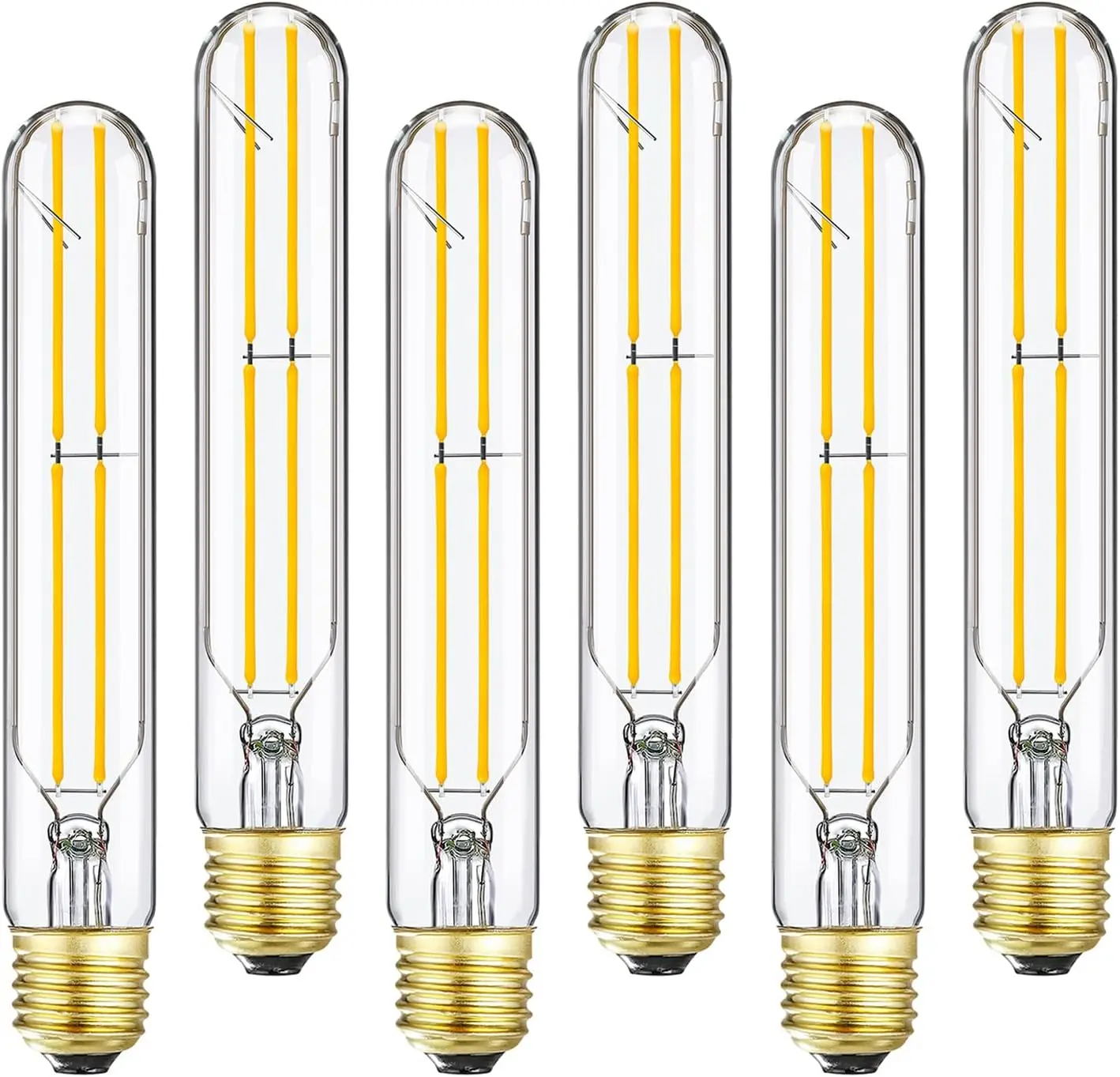 6W Dimmable T10 LED Bulb, 60W Equivalent, 3000K Soft White, E26 Base, 6 Pack
6W Dimmable T10 LED Bulb, 60W Equivalent, 3000K Soft White, E26 Base, 6 Pack
