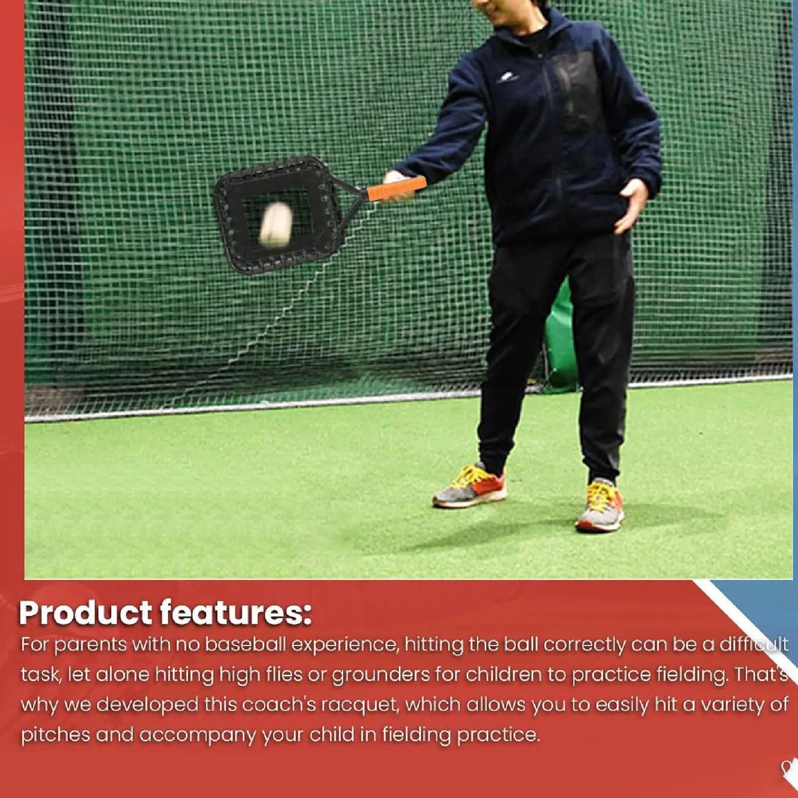 Ракетка для мячей Fly Balls Essentials Портативный тренерский помощник Точность металла Практика Мужчины Женщины Практика Ракетка
Ракетка для мячей Fly Balls Essentials Портативный тренерский помощник Точность металла Практика Мужчины Женщины Практика Ракетка