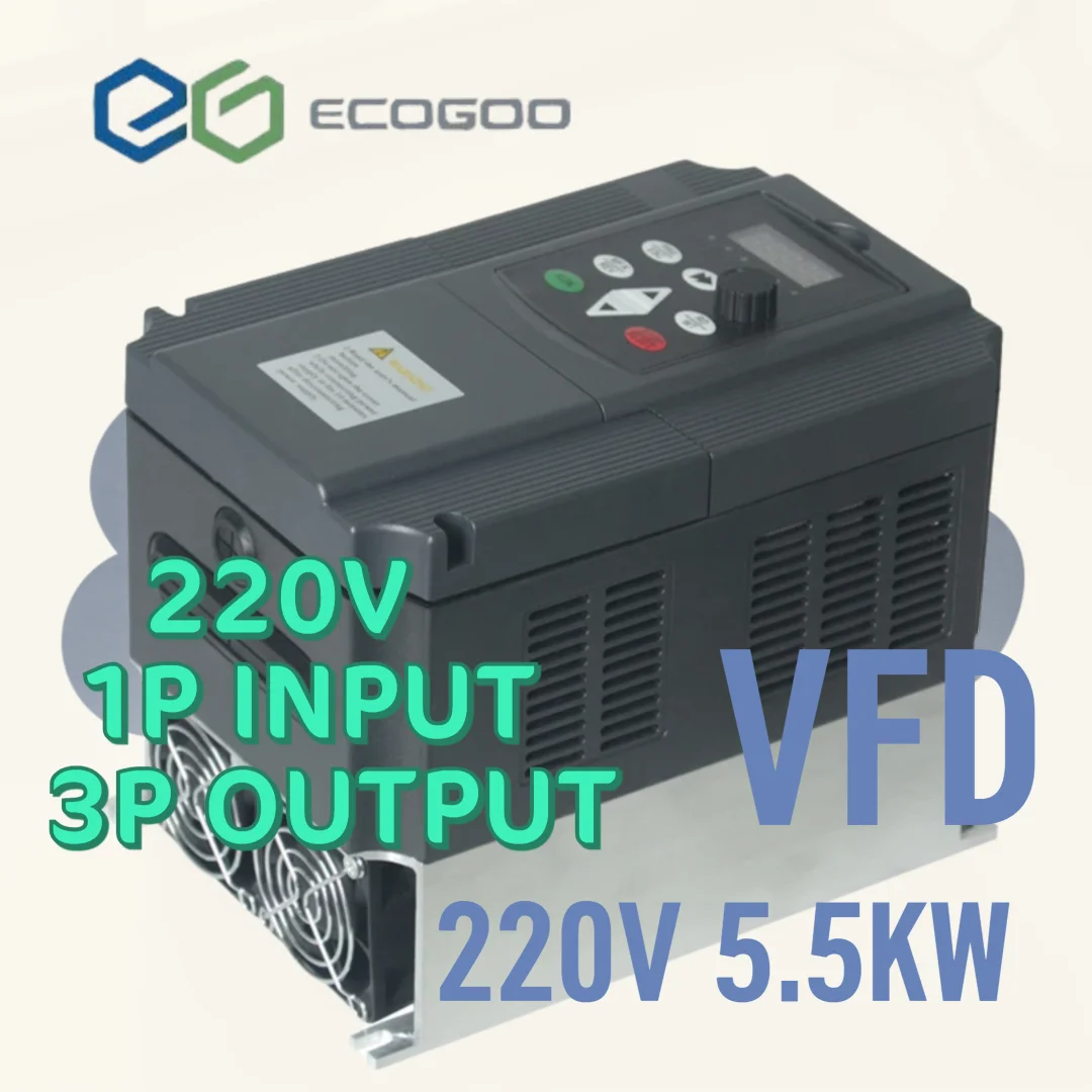 220V 4KW 7.5KW VFD Frequency Converter Motor Speed Controller For Lathe Router Milling Machine
220V 4KW 7.5KW VFD Frequency Converter Motor Speed Controller For Lathe Router Milling Machine