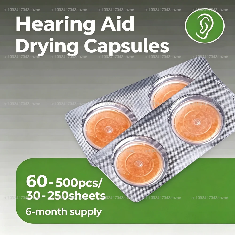 60-500Pcs Wholesale Durable Hearing Aids Drying Capsule Desiccant Dehumidifier Drying Pallet For BTE Hearing Aids Accessories
60-500Pcs Wholesale Durable Hearing Aids Drying Capsule Desiccant Dehumidifier Drying Pallet For BTE Hearing Aids Accessories