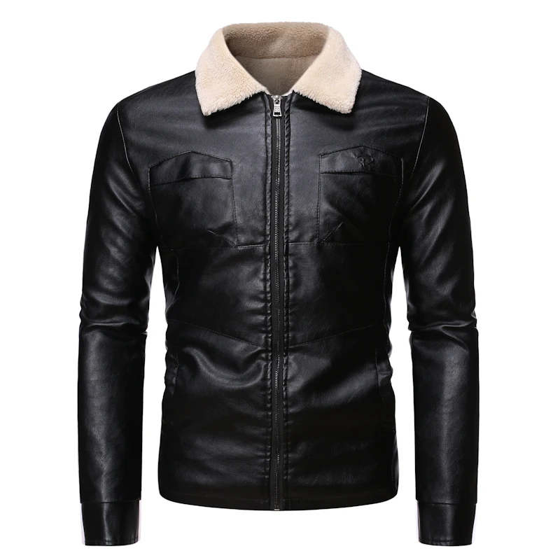 Winter Men Bomber Jacket Casual Men Thick Fleece Retro Tactical Velvet Coat Fashion Man Fur Lined Lapel Motorcycle Jackets S-4XL
Winter Men Bomber Jacket Casual Men Thick Fleece Retro Tactical Velvet Coat Fashion Man Fur Lined Lapel Motorcycle Jackets S-4XL