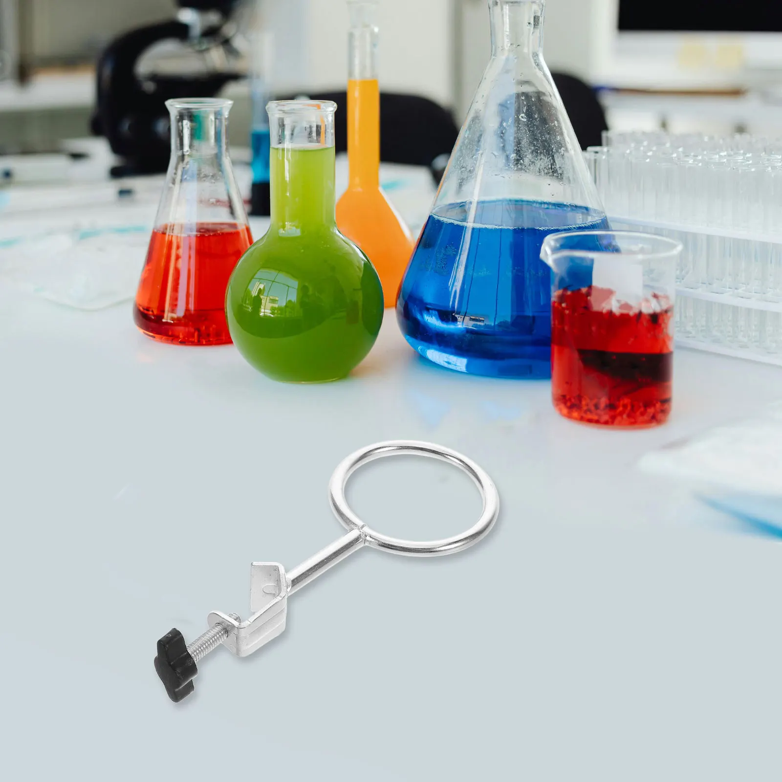 s Laboratory Experiment Equipment Sturdy Ring Stand Clamp Chemistry Holder Materials Multifunctional Lab Flask Prop
s Laboratory Experiment Equipment Sturdy Ring Stand Clamp Chemistry Holder Materials Multifunctional Lab Flask Prop