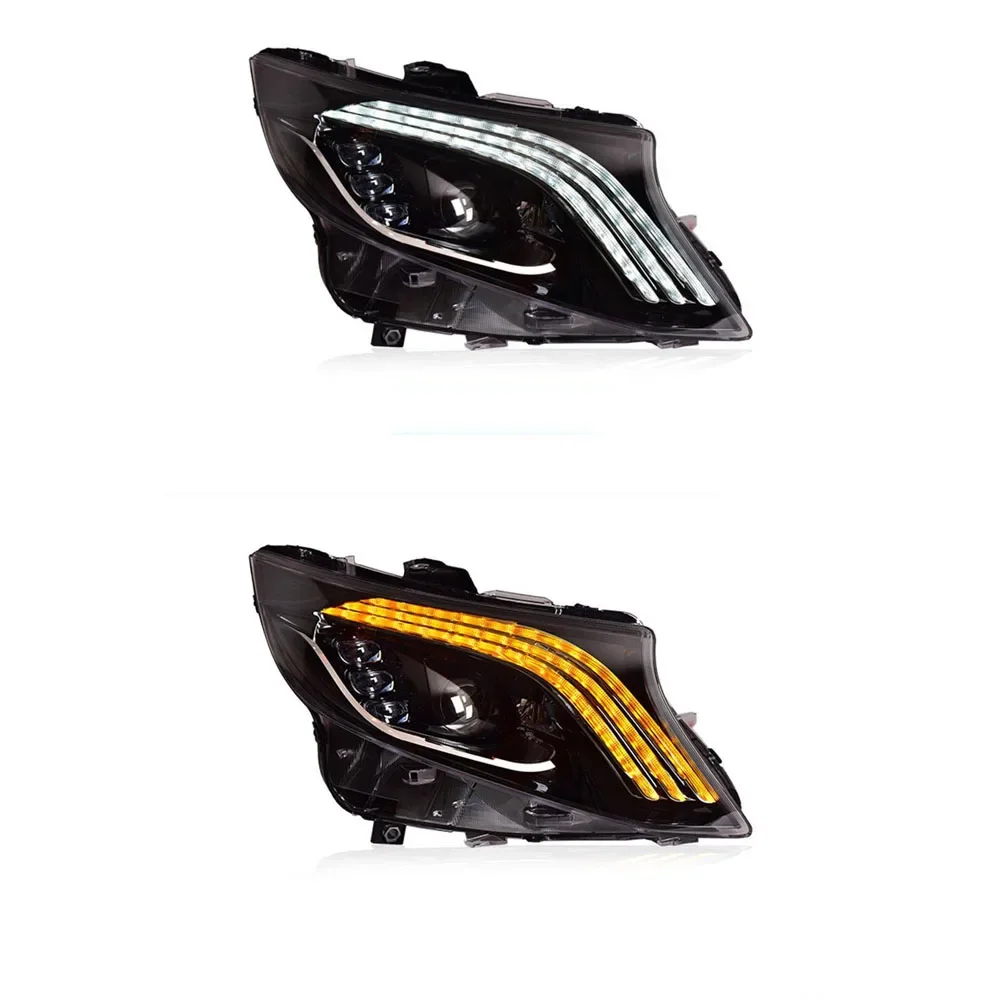 For Mercedes-Benz Vito LED Headlight Assembly 16-22 V-Class VITO Retrofit Maybach Model LED Daytime Running Lights
For Mercedes-Benz Vito LED Headlight Assembly 16-22 V-Class VITO Retrofit Maybach Model LED Daytime Running Lights