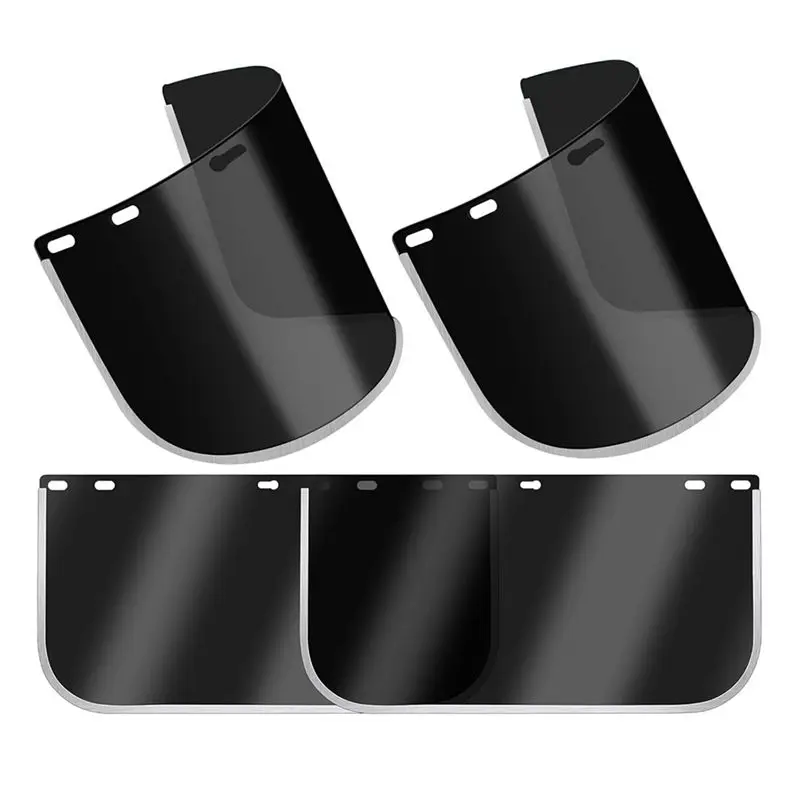 WF-4 Pcs For Full-Face Coverage Face Shield Replacement Lens,15.47" X 7.87" Protective Safety Visor Set
WF-4 Pcs For Full-Face Coverage Face Shield Replacement Lens,15.47" X 7.87" Protective Safety Visor Set