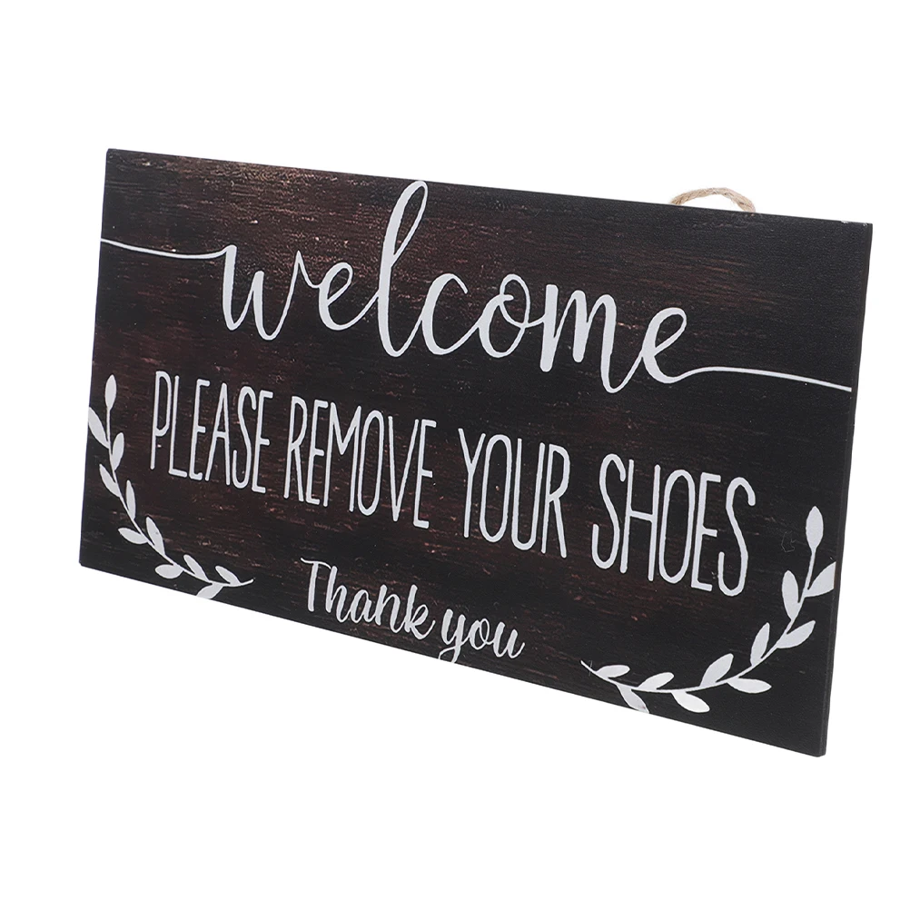 Take off Your Shoes Wooden Hanging Door Sign Front Home Decor DIY Party Multifunctional Shoe Sign Save Space Stylish
Take off Your Shoes Wooden Hanging Door Sign Front Home Decor DIY Party Multifunctional Shoe Sign Save Space Stylish