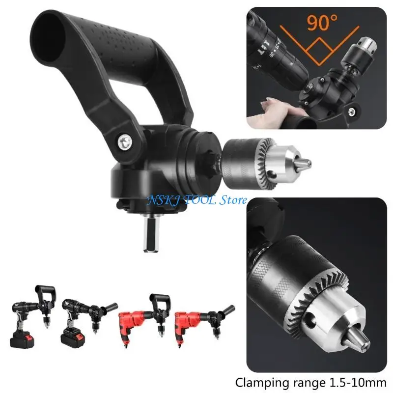 L8RC 90 Degree Angled Bend Extension Drill Attachment Accessories for Polishing
L8RC 90 Degree Angled Bend Extension Drill Attachment Accessories for Polishing