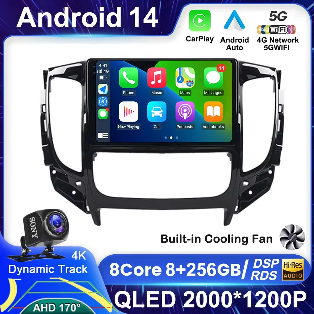 Android 14 для Mitsubishi Pajero Sport 3 L200 5 Triton 3 2015 2016 2017 2018 2019 мультимедийный автомобильный радиоприемник видеоплеер GPS Carplay
Android 14 для Mitsubishi Pajero Sport 3 L200 5 Triton 3 2015 2016 2017 2018 2019 мультимедийный автомобильный радиоприемник видеоплеер GPS Carplay