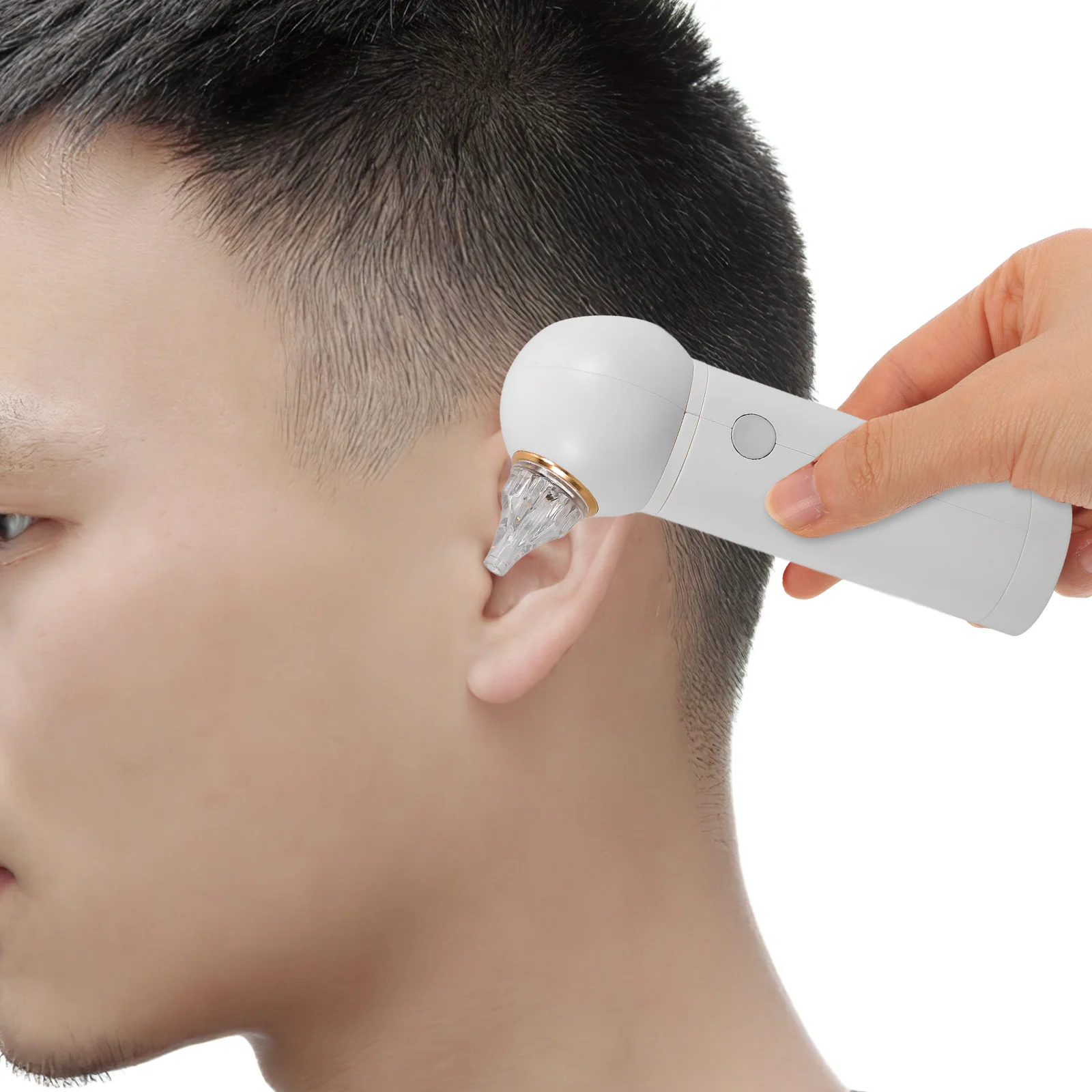 Ear Dryer 1 White Ear Drying Device with 2 Replaceable Heads Mini Electric ABS Material Portable for Home Travel After Swim
Ear Dryer 1 White Ear Drying Device with 2 Replaceable Heads Mini Electric ABS Material Portable for Home Travel After Swim