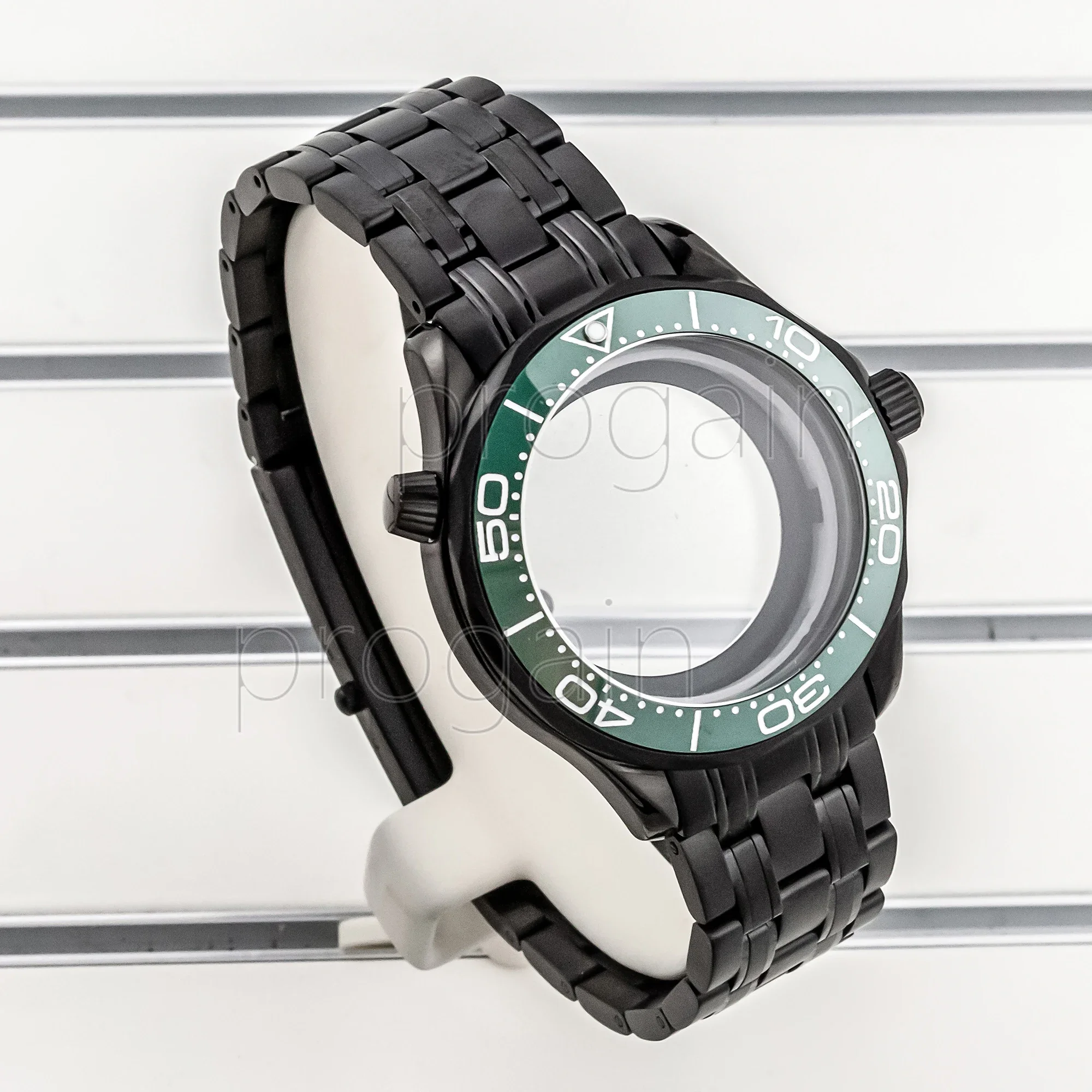 Stainless Steel for Seamaster 300 Case Black Strap 5ATM Waterproof NH35 NH36 Automatic Movement Watch Accessories Replacements
Stainless Steel for Seamaster 300 Case Black Strap 5ATM Waterproof NH35 NH36 Automatic Movement Watch Accessories Replacements