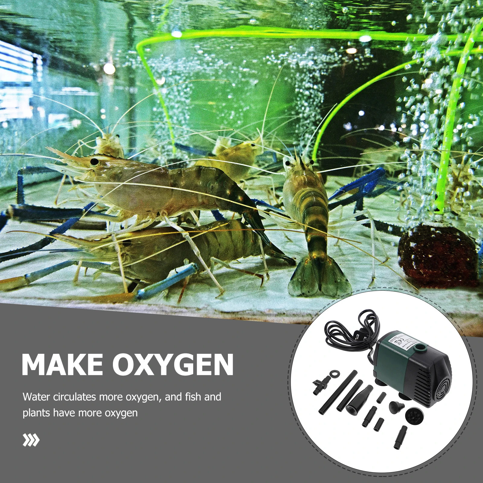 1Set Sinking Pump Hydroponics Submersible Fountain Pump for Pond Fish Tank Water Circulation and Oxygen Improvement
1Set Sinking Pump Hydroponics Submersible Fountain Pump for Pond Fish Tank Water Circulation and Oxygen Improvement