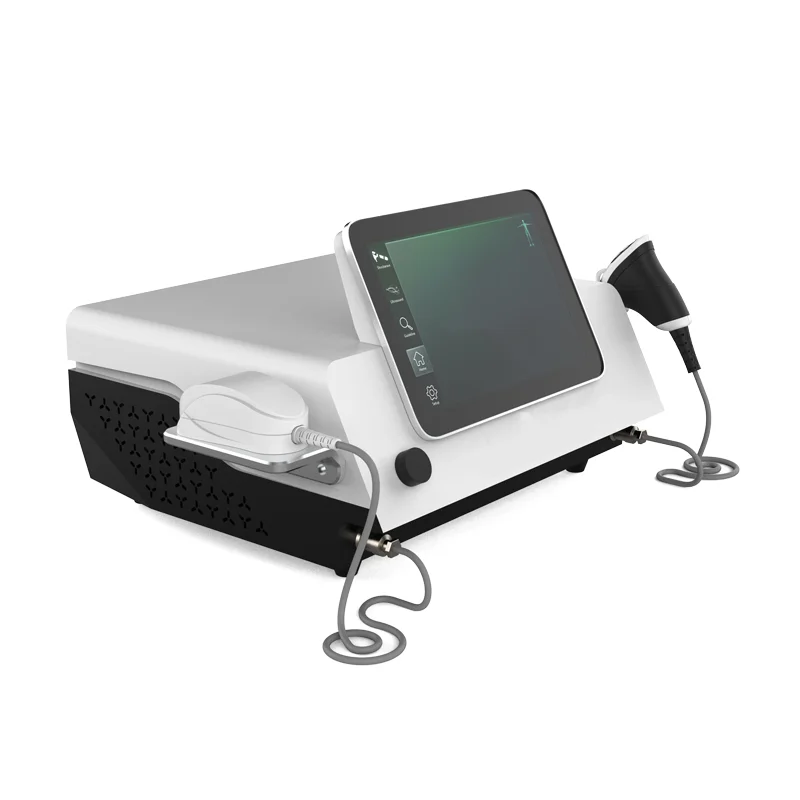 Portable 2in1 Physiotherapy Shock Wave Therapy Machine for Ultrasound Pain Relief Physical Therapy Equipment 
Portable 2in1 Physiotherapy Shock Wave Therapy Machine for Ultrasound Pain Relief Physical Therapy Equipment