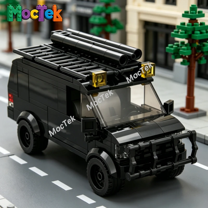 Battle Van Building Blocks MOC-259075 Futuristic Armored Vehicle Desktop Collection Display Model
Battle Van Building Blocks MOC-259075 Futuristic Armored Vehicle Desktop Collection Display Model