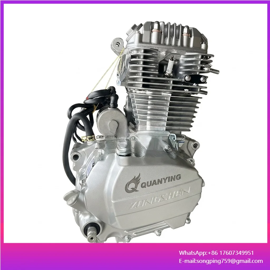 New Off-road Motorcycle Engine Zongshen CB250D-G MJJK4094/CG200-A Water-Cooled 250CC for Replacement
New Off-road Motorcycle Engine Zongshen CB250D-G MJJK4094/CG200-A Water-Cooled 250CC for Replacement