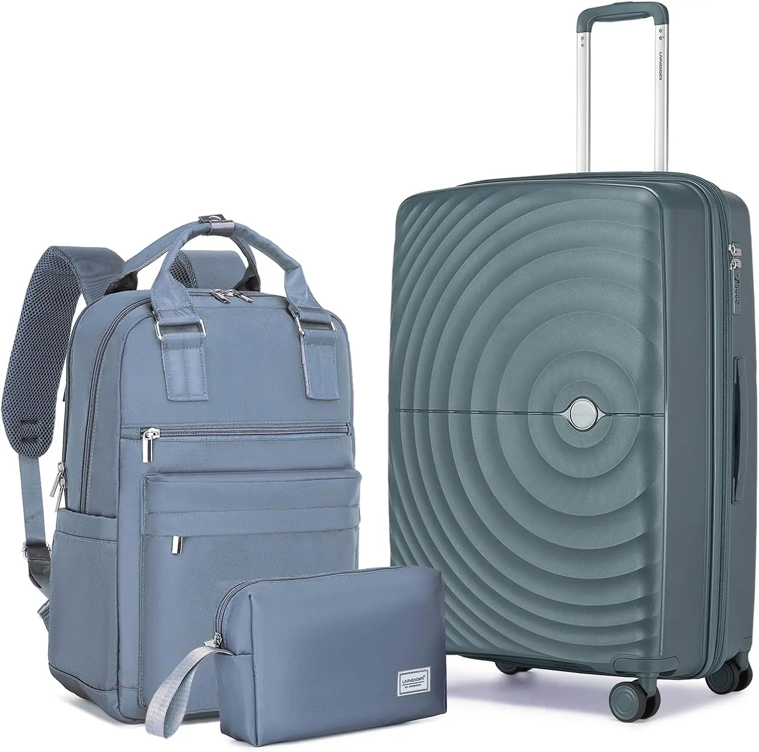 Expandable 20 Inch Carry On Luggage with Wheels, Airline Approved Lightweight Suitcase for Women in Grey Green
Expandable 20 Inch Carry On Luggage with Wheels, Airline Approved Lightweight Suitcase for Women in Grey Green