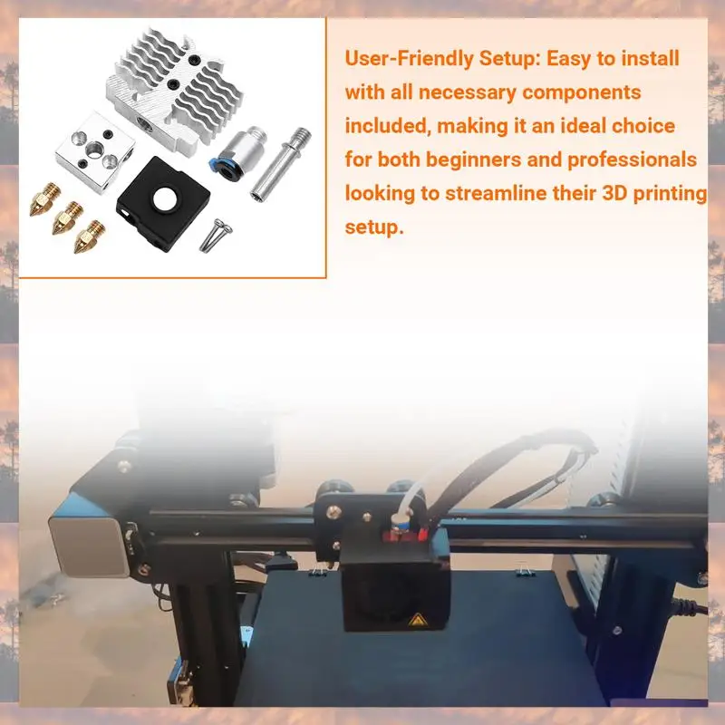 2025 New-Hotend Kit Heat Block Heater Thermistor For Ender 3 Neo V2 Neo Max Neo 3D Printer Parts
2025 New-Hotend Kit Heat Block Heater Thermistor For Ender 3 Neo V2 Neo Max Neo 3D Printer Parts