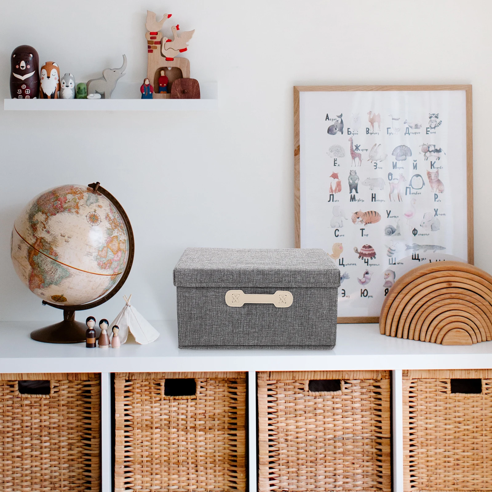 Cotton Linen Clothing Case Folding Storage Basket Containers for Clothes Foldable Decorative Boxes
Cotton Linen Clothing Case Folding Storage Basket Containers for Clothes Foldable Decorative Boxes