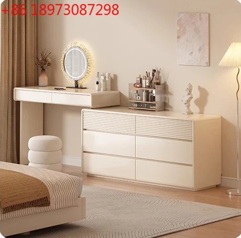 Светлый французский кремовый ветер, прикроватный комод, комод, встроенная спальня, современная простота и легкая роскошь.
Светлый французский кремовый ветер, прикроватный комод, комод, встроенная спальня, современная простота и легкая роскошь.