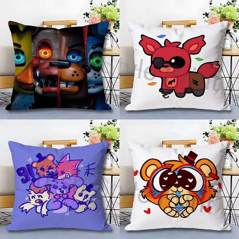 Game W-FnafS Pillow Cases for Bedroom Living Room Sofa Home Decor Polyester Cushion Cover with Zipper
Game W-FnafS Pillow Cases for Bedroom Living Room Sofa Home Decor Polyester Cushion Cover with Zipper