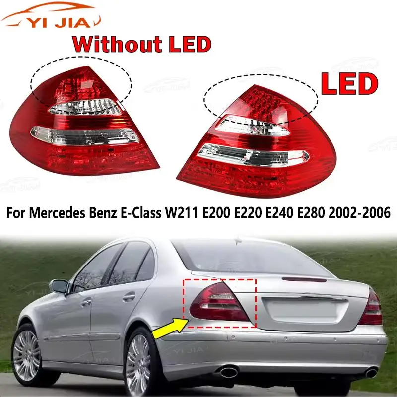 Для Mercedes Benz E-Class W211 E200 E220 E240 E280 2002-2006 Автозапчасти Задние стоп-сигналы Без лампы Задний фонарь в сборе Задний фонарь
Для Mercedes Benz E-Class W211 E200 E220 E240 E280 2002-2006 Автозапчасти Задние стоп-сигналы Без лампы Задний фонарь в сборе Задний фонарь