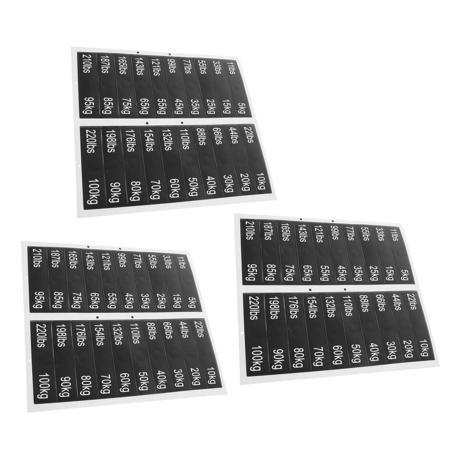 3 Sheets Weight Stack Number Stickers 5Kg 10Kg 15Kg Up to 100Kg Gym Weight Label Stickers Heavy Duty Self Adhesive for Dumbbell
3 Sheets Weight Stack Number Stickers 5Kg 10Kg 15Kg Up to 100Kg Gym Weight Label Stickers Heavy Duty Self Adhesive for Dumbbell