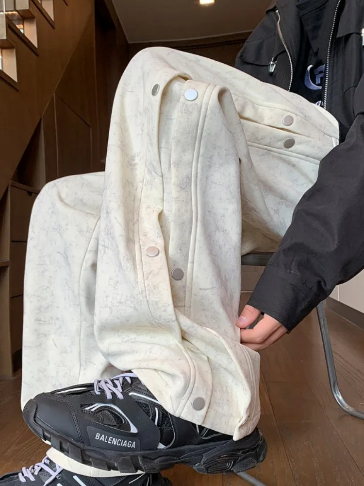 Мужские повседневные свободные брюки прямого кроя на молнии, весенне-осенние, в американском ретро-стиле, уличные, с эффектом окрашивания, укороченные, повседневные брюки
Мужские повседневные свободные брюки прямого кроя на молнии, весенне-осенние, в американском ретро-стиле, уличные, с эффектом окрашивания, укороченные, повседневные брюки