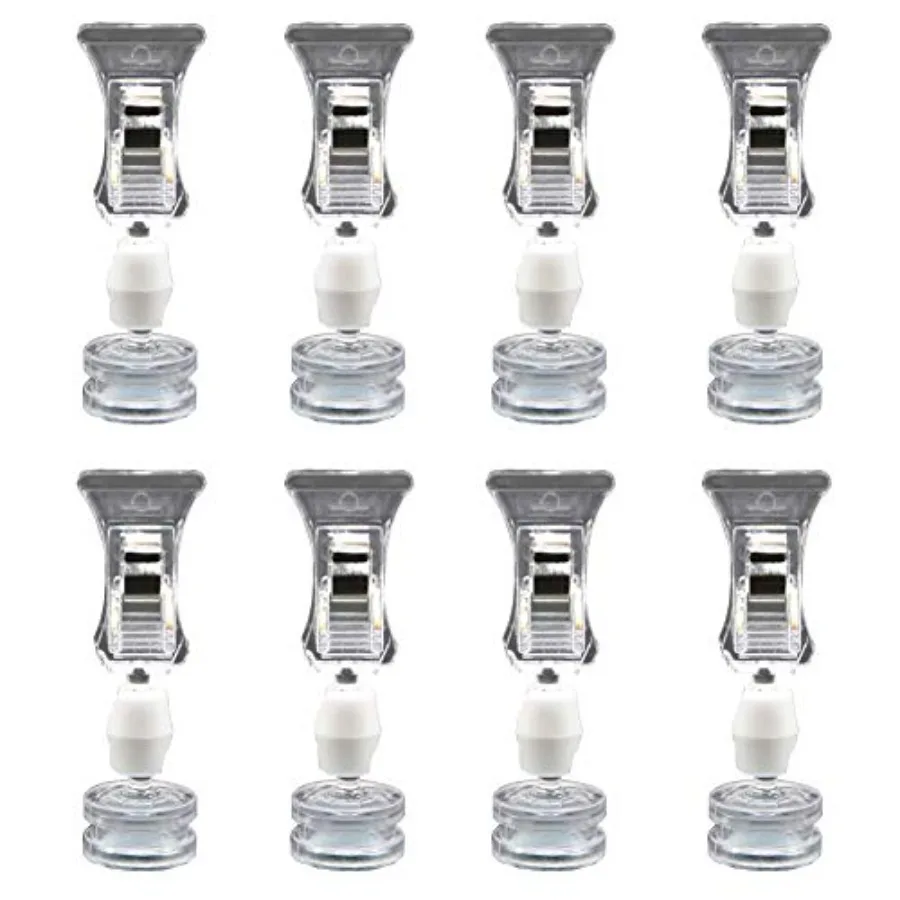 Rurili 10 Pcs Magnetic Rotating Advertising Price Tags Label Clip Merchandise Sign Display Label Holder Clips Desktop Vertical
Rurili 10 Pcs Magnetic Rotating Advertising Price Tags Label Clip Merchandise Sign Display Label Holder Clips Desktop Vertical