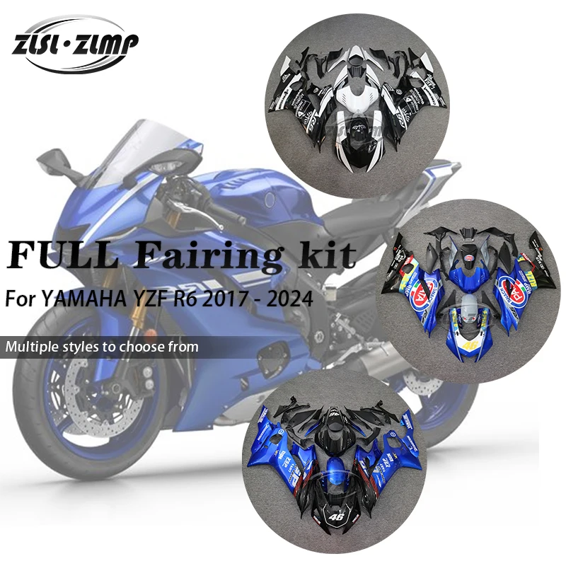 Комплект обтекателей для мотоцикла, пластиковый комплект для Yamaha YZFR6 YZF-R6 YZF R6 2017 2018 2019 2020 2021 2022 2023 2024, аксессуары
Комплект обтекателей для мотоцикла, пластиковый комплект для Yamaha YZFR6 YZF-R6 YZF R6 2017 2018 2019 2020 2021 2022 2023 2024, аксессуары