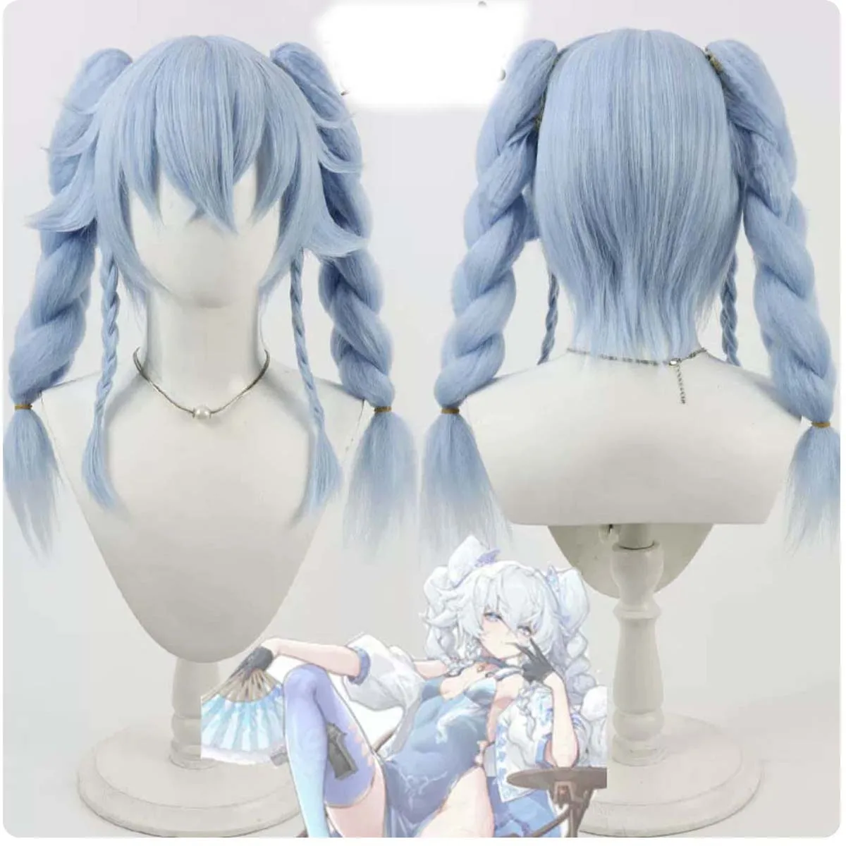 Game Touhou Project Cosplay Frontline Blue Braided Synthetic Hair Wig
Game Touhou Project Cosplay Frontline Blue Braided Synthetic Hair Wig