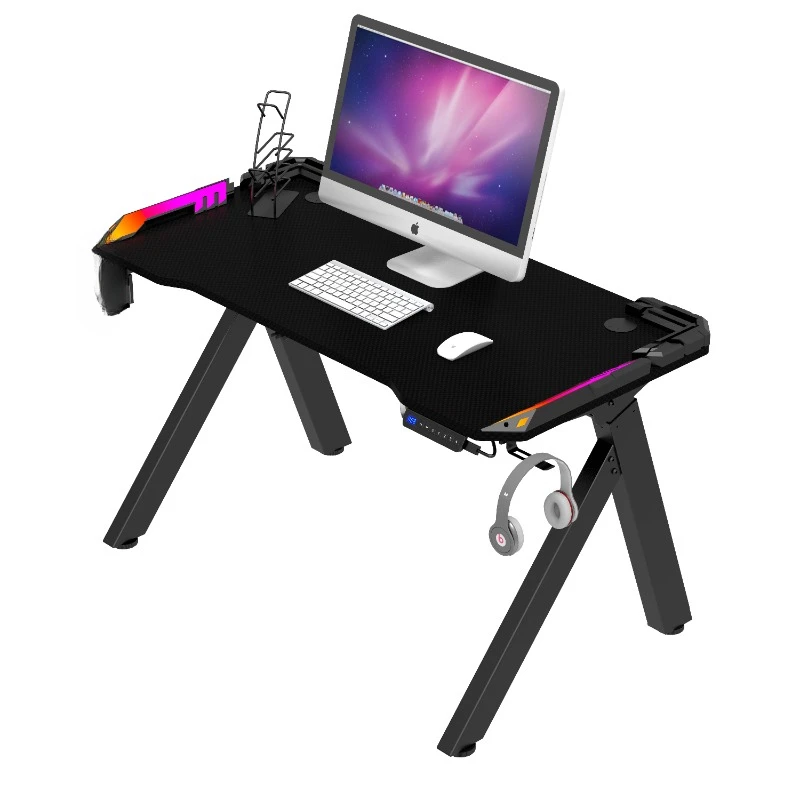 adjustable height electric RGB R-shaped home office computer game table
adjustable height electric RGB R-shaped home office computer game table