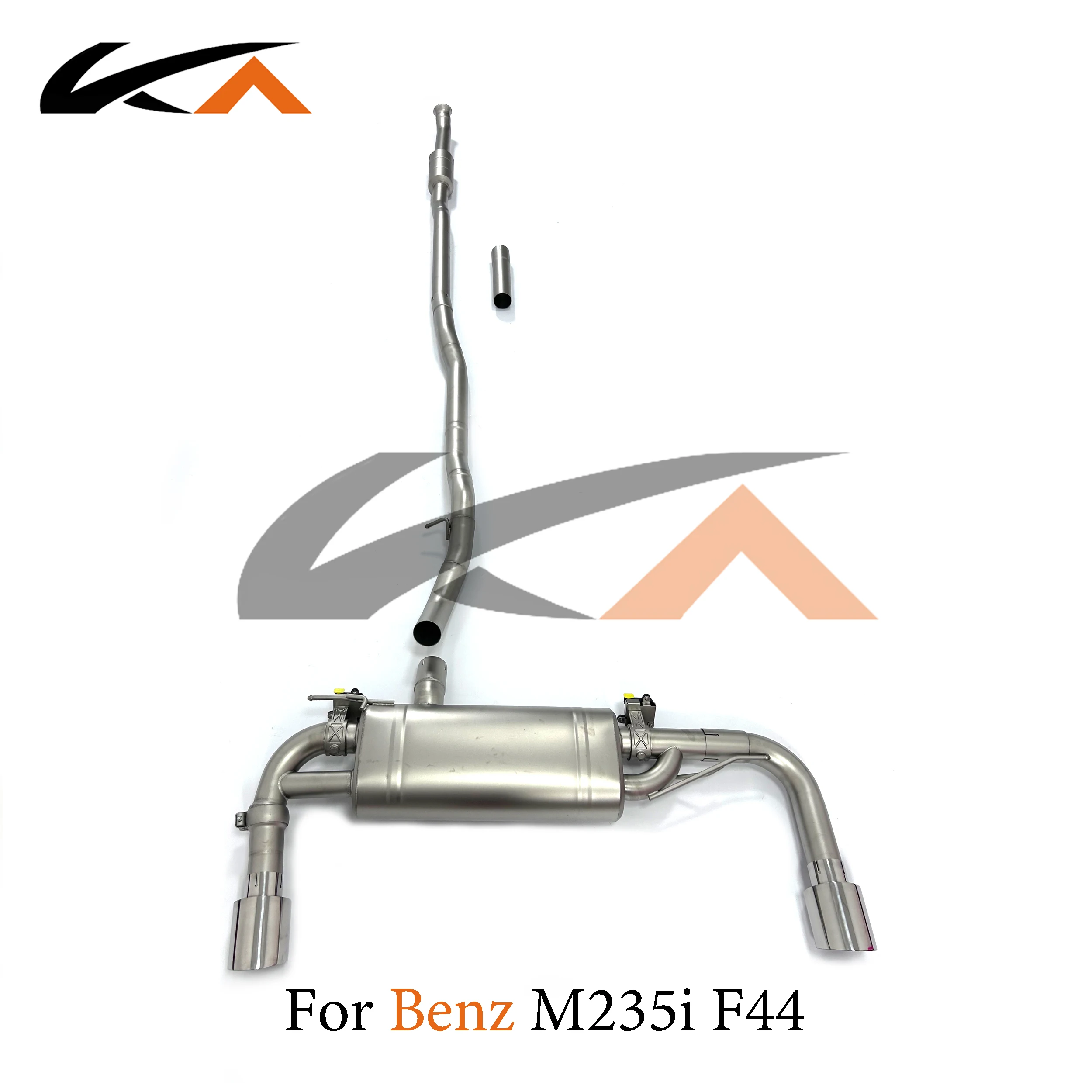 KA Tuning exhaust stainless steel catback for BMW M235i F44 2.0 rear section performance muffler valve sport sounds
KA Tuning exhaust stainless steel catback for BMW M235i F44 2.0 rear section performance muffler valve sport sounds