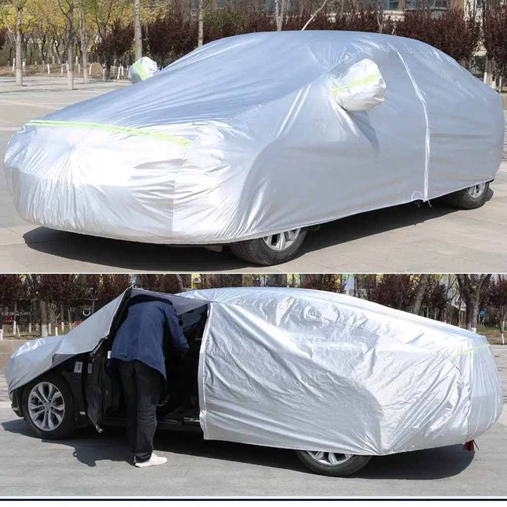 Thickened Car Cover Waterproof Sunshade Rainproof Protection Coveres Snow Prevention Outdoor Protection Car Cover for Universal
Thickened Car Cover Waterproof Sunshade Rainproof Protection Coveres Snow Prevention Outdoor Protection Car Cover for Universal