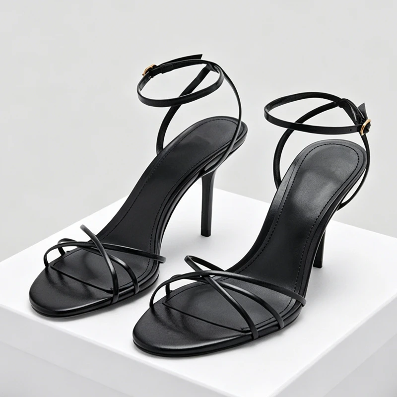 Luxury Brand Crossover Straps Women Sandals Summer 2026 Round Toe Elegant Banquet Dress Shoes Rhinestones Designer High Heels
Luxury Brand Crossover Straps Women Sandals Summer 2026 Round Toe Elegant Banquet Dress Shoes Rhinestones Designer High Heels