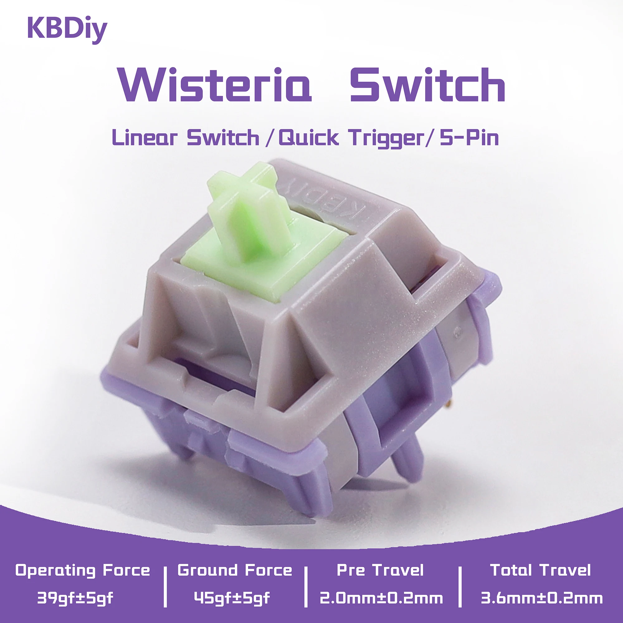 35 шт., переключатели KBDiy Wisteria, линейные предварительно смазанные 5-контактные 39gf кремовый переключатель, набор клавиатур для DIY 60, механические игровые клавиатуры
35 шт., переключатели KBDiy Wisteria, линейные предварительно смазанные 5-контактные 39gf кремовый переключатель, набор клавиатур для DIY 60, механические игровые клавиатуры