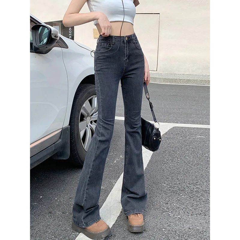 Pear-shaped slimming and figure-flattering flared jeans2025Washed vintage blue elastic women's bootcut pants
Pear-shaped slimming and figure-flattering flared jeans2025Washed vintage blue elastic women's bootcut pants