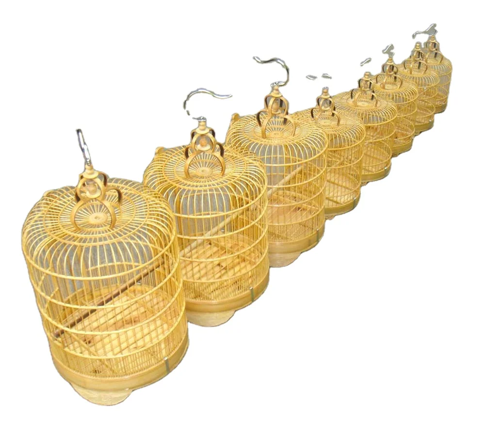 Bamboo Bird Cock Cage Handmade Breathable Bird Nest Traditional Chinese Folk Crafts Pet Product Bird House
Bamboo Bird Cock Cage Handmade Breathable Bird Nest Traditional Chinese Folk Crafts Pet Product Bird House