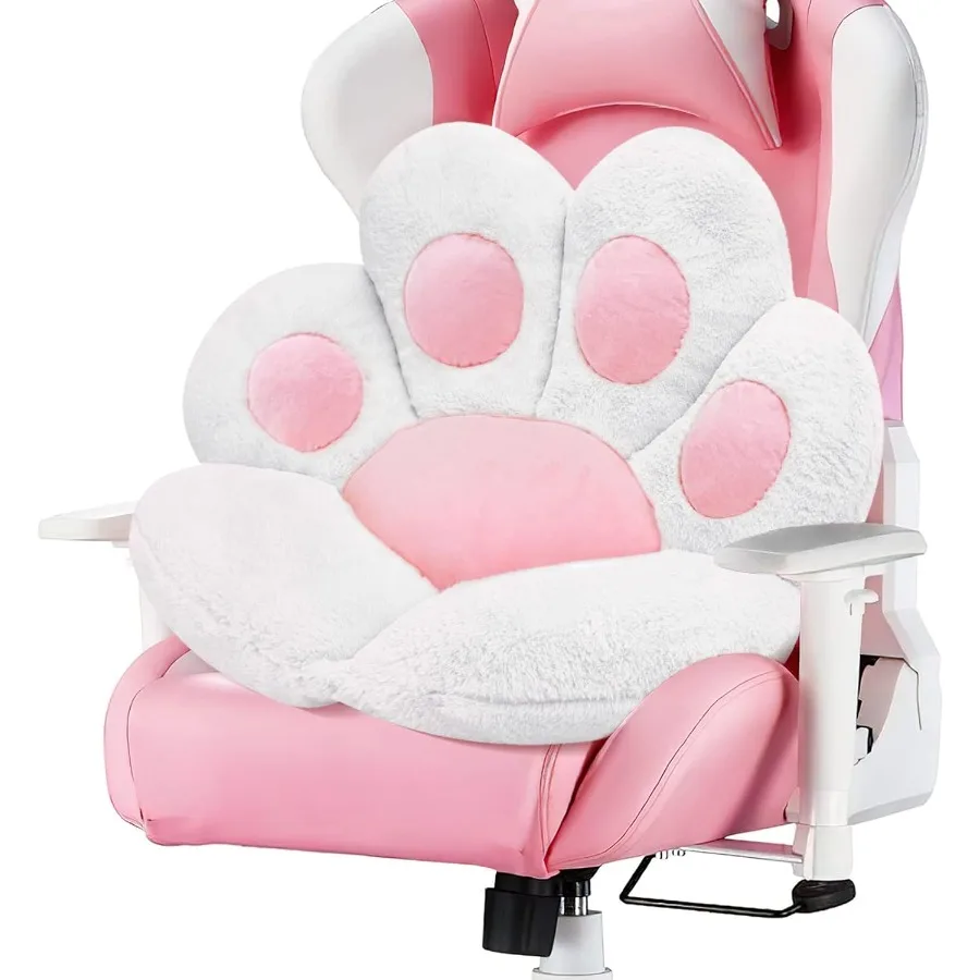 Cat Paw Cushion Chair Comfy Kawaii Plush Seat Cushions Shape Lazy Pillow for Gamer Chair 28"x 24" Cozy Floor Cute Seat Kawaii f
Cat Paw Cushion Chair Comfy Kawaii Plush Seat Cushions Shape Lazy Pillow for Gamer Chair 28"x 24" Cozy Floor Cute Seat Kawaii f