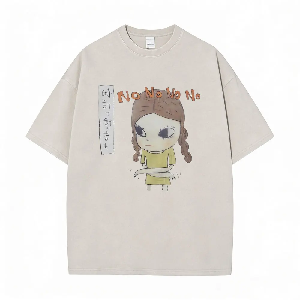 Washed Vintage Yoshitomo Nara Tshirt Fans Gift Men Women Fashion Casual Funny T Shirts Male Harajuku Oversized Short Sleeve Tees
Washed Vintage Yoshitomo Nara Tshirt Fans Gift Men Women Fashion Casual Funny T Shirts Male Harajuku Oversized Short Sleeve Tees