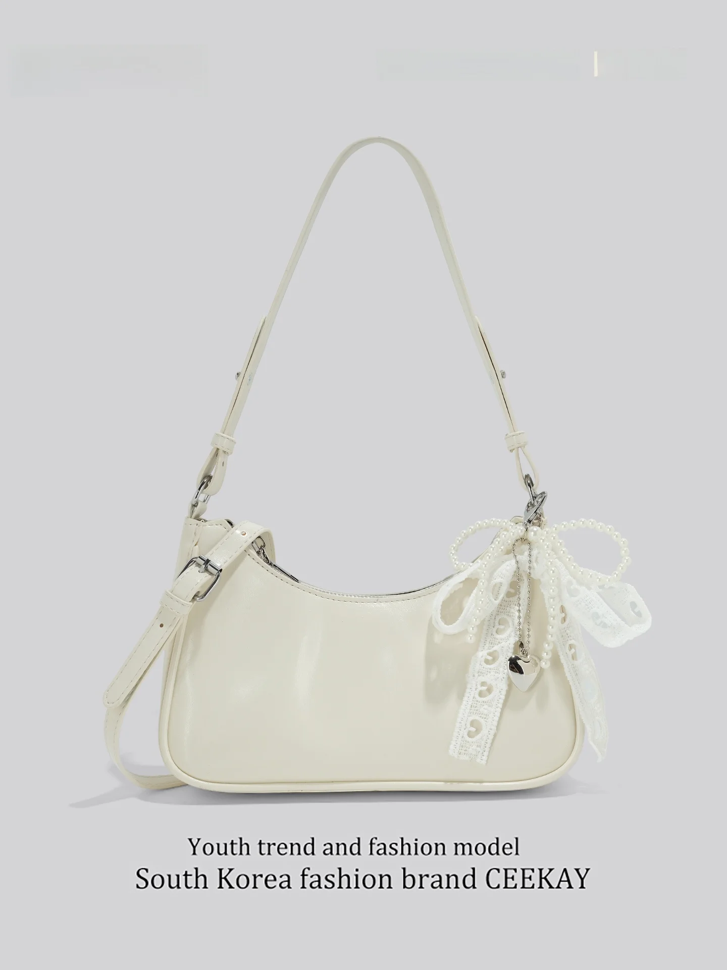 Ceekay Original Minimalist Underarm Bag Women's Crossbody Bag Summer 2026 Fashionable Durable Synthetic Leather Zipper Closure
Ceekay Original Minimalist Underarm Bag Women's Crossbody Bag Summer 2026 Fashionable Durable Synthetic Leather Zipper Closure