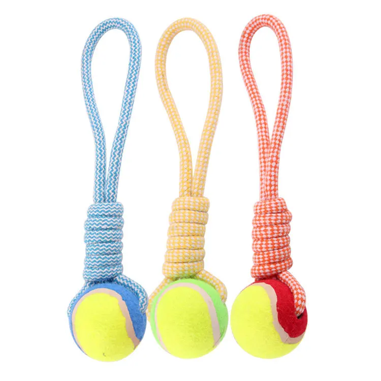 Eco-Friendly Hand-Drawn Tennis Knot Dog Bite-Resistant Dog Teeth Cleaning Grinding Pet Interactive Movement Toy Made Cotton Rope
Eco-Friendly Hand-Drawn Tennis Knot Dog Bite-Resistant Dog Teeth Cleaning Grinding Pet Interactive Movement Toy Made Cotton Rope