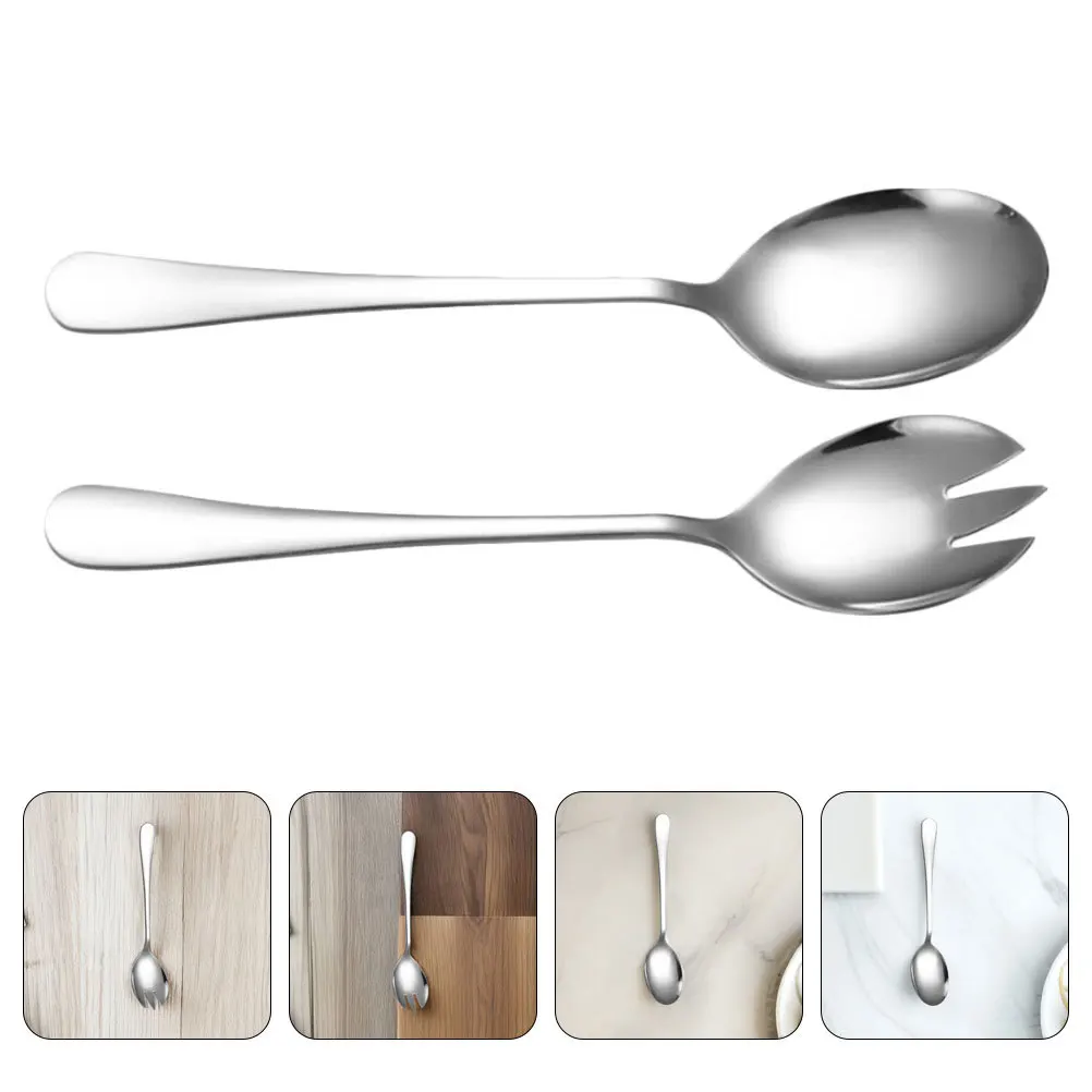 4Pcs Stainless Steel Salad Spoon Fork Set Elegant Durable Easy Clean Modern Design Perfect for Camping Cooking Dining
4Pcs Stainless Steel Salad Spoon Fork Set Elegant Durable Easy Clean Modern Design Perfect for Camping Cooking Dining