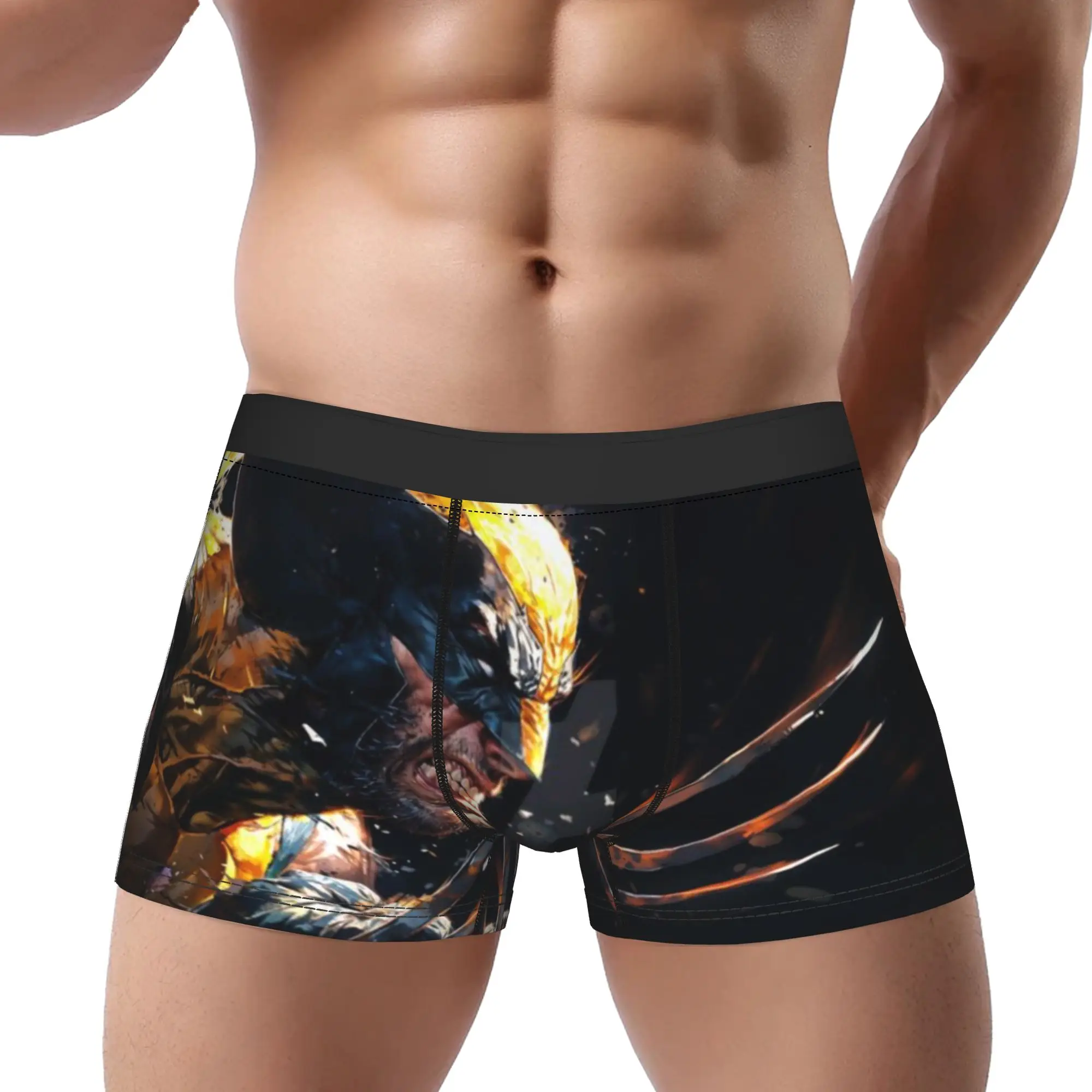 Wolverine (4) Marvel Underpants Breathbale Panties Men's Underwear Print Shorts Boxer Briefs
Wolverine (4) Marvel Underpants Breathbale Panties Men's Underwear Print Shorts Boxer Briefs