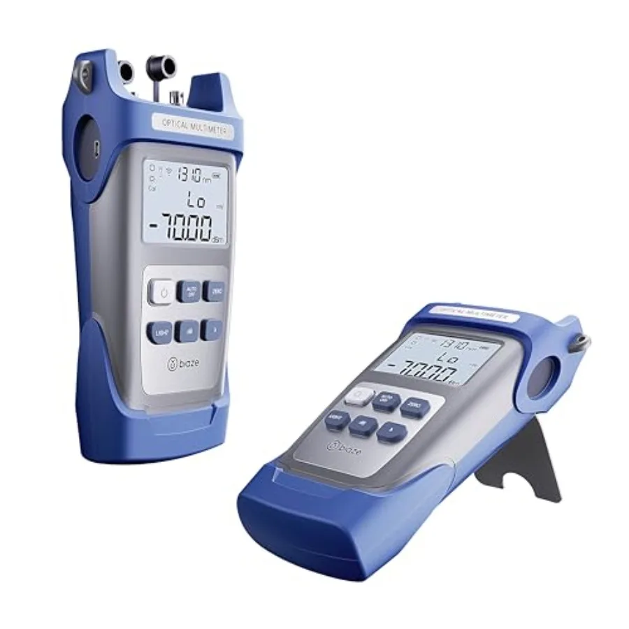 【New model】10mW Fiber Optical Power Meter and Visual Fault Locator Combo 10km Red Light Source with FC/SC/ST Adapters for Fiber
【New model】10mW Fiber Optical Power Meter and Visual Fault Locator Combo 10km Red Light Source with FC/SC/ST Adapters for Fiber