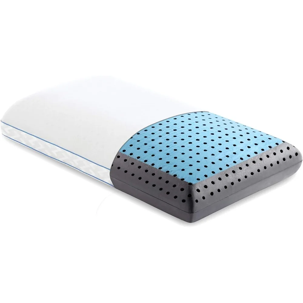 Z CARBONCOOL LT Plus OMNIPHASE Phase Change Material Memory Foam Pillow - Continual Temperature Regulation with Cool Surface -
Z CARBONCOOL LT Plus OMNIPHASE Phase Change Material Memory Foam Pillow - Continual Temperature Regulation with Cool Surface -