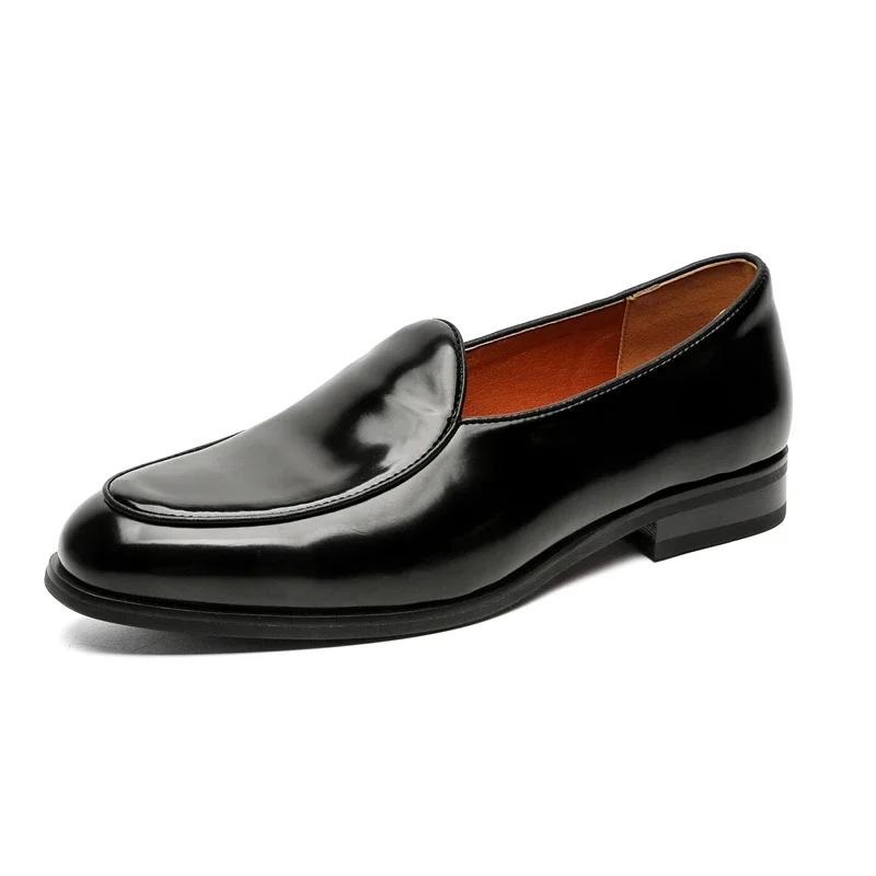 GIOIO Couple's slip-on loafers men's British business dress retro commuter shoes
GIOIO Couple's slip-on loafers men's British business dress retro commuter shoes