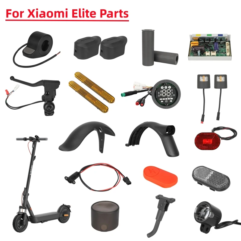 For Xiaomi Elite Scooter Parts Various Replacement Accessories For Mijia Elite Electric Scooter Fender Reflector Lights Parts
For Xiaomi Elite Scooter Parts Various Replacement Accessories For Mijia Elite Electric Scooter Fender Reflector Lights Parts