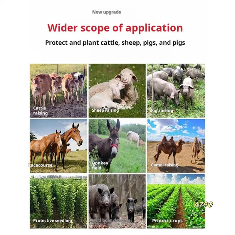 Electronic Pulse Fence Electronic Fence Booster 5KM 12V Energizer Controller For Animals Livestock US-PLUG
Electronic Pulse Fence Electronic Fence Booster 5KM 12V Energizer Controller For Animals Livestock US-PLUG