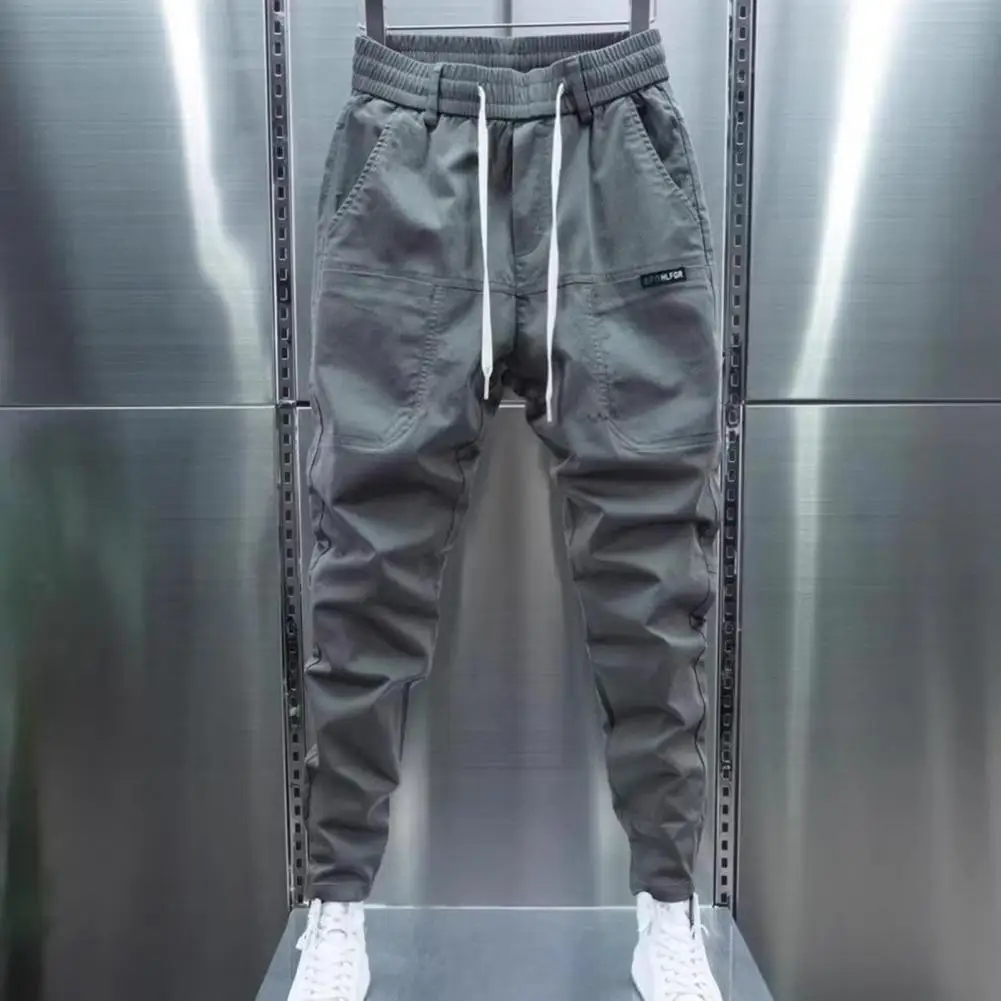 Men's Casual Pants Elastic Strap Elastic Waist Solid Color Multi-pocket Fitness Street Wear Sweatpants
Men's Casual Pants Elastic Strap Elastic Waist Solid Color Multi-pocket Fitness Street Wear Sweatpants